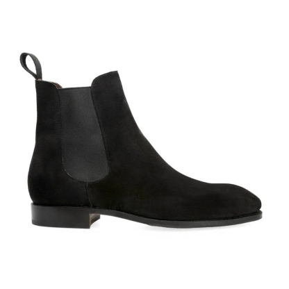 Tactile Warm Handcrafted Suede Chelsea Boots