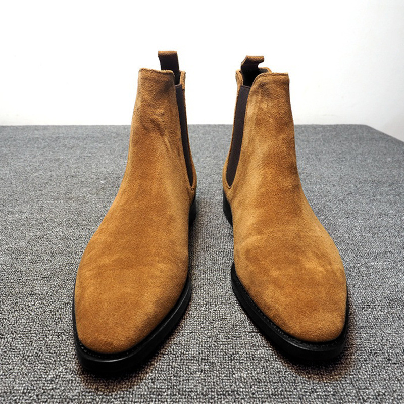 Men's Suede Chelsea Boots – Perfect for Casual Outings | ColinShoes