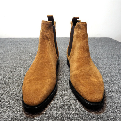 Men's Suede Chelsea Boots – Perfect for Casual Outings | ColinShoes