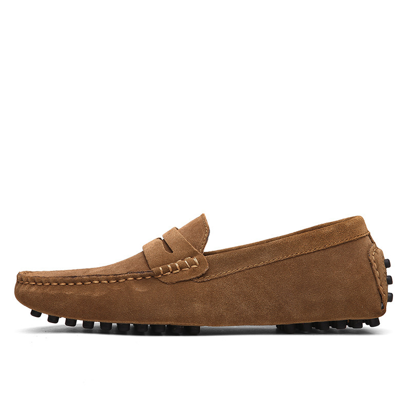 Lightweight Soft Suede All-Day Comfort Driver Loafers -Colinshoes
