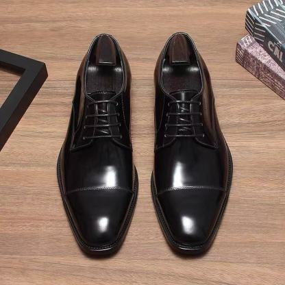 Contemporary Elegance Cap-Toe Oxfords Shoes