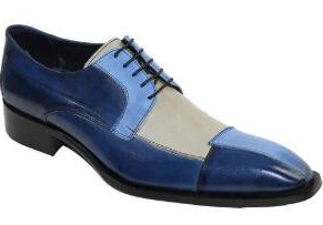 Hand-Cut Leather Puzzle Lace-Up Dress Shoes-Colinshoes