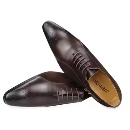 Day-to-Night Essential Suede/Leather Oxfords-Colinshoes