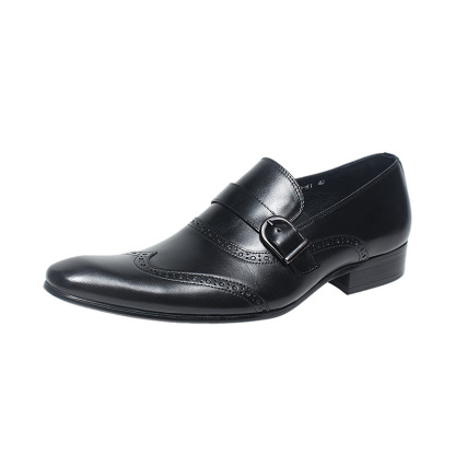 Sovereign Burnished Monk Strap Shoes
