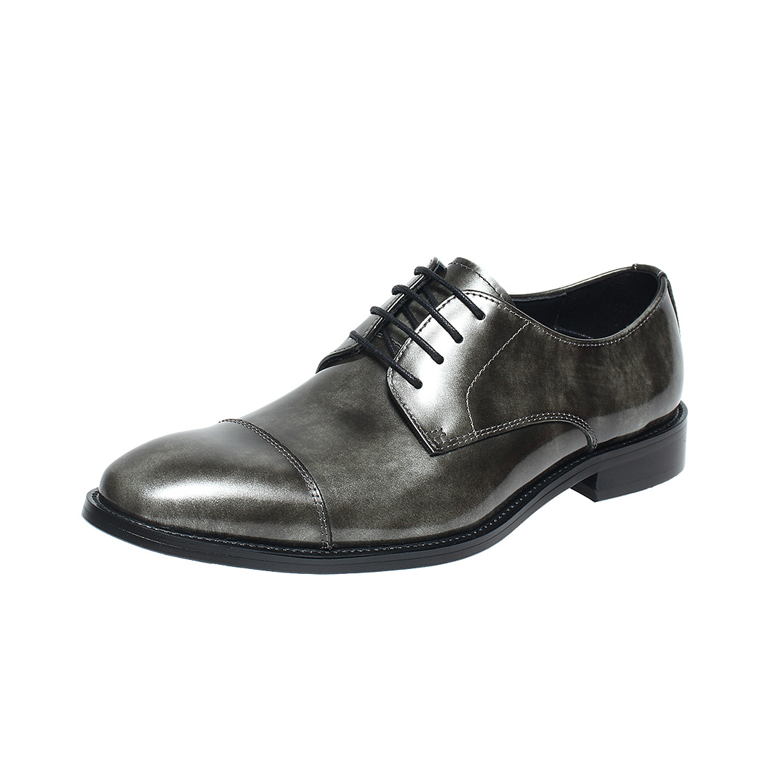 Contemporary Elegance Cap-Toe Oxfords Shoes