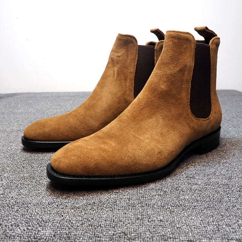 Stylish Suede Chelsea Boots for Men – ColinShoes