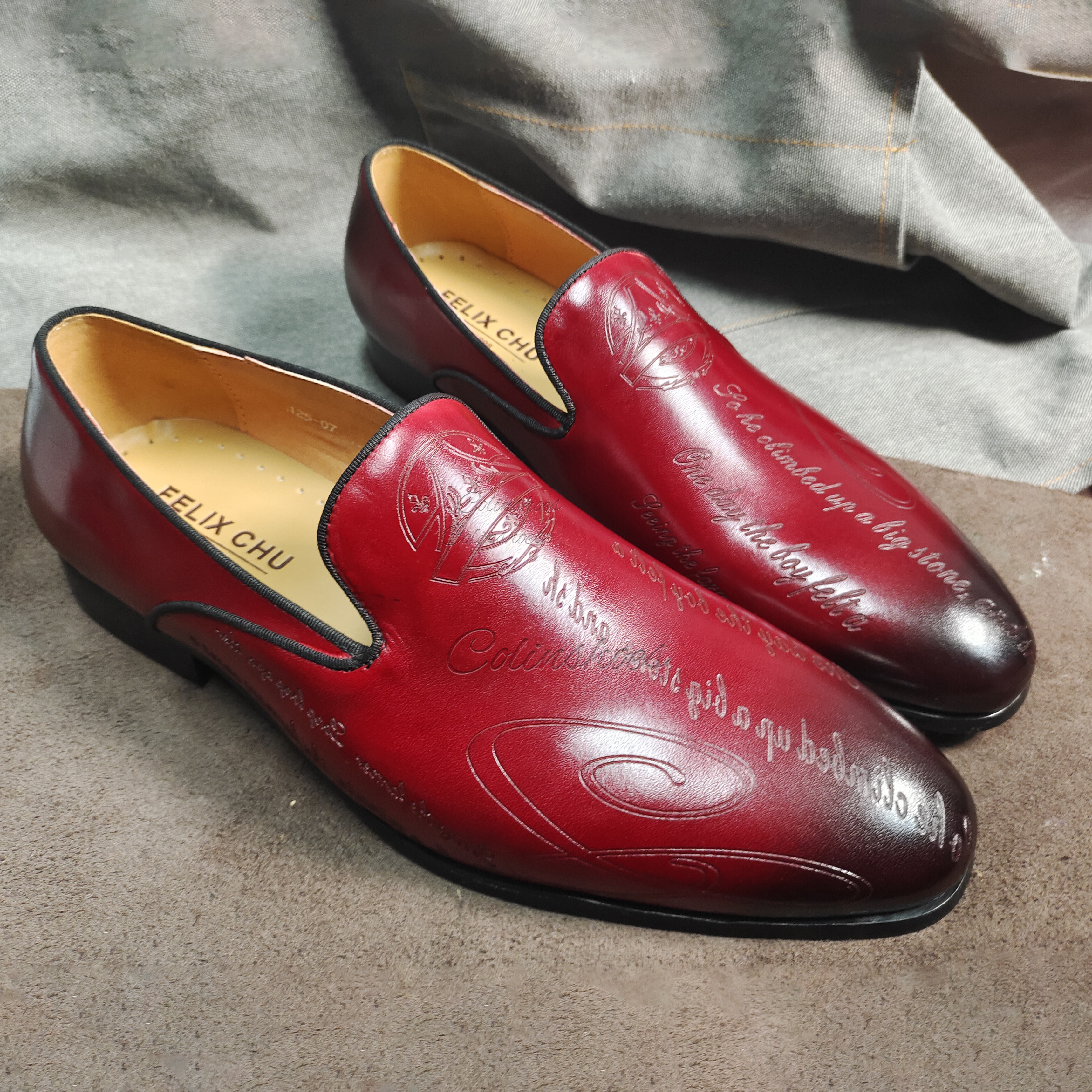 Men's Handmade Business Formal Loafer Leather Shoes
