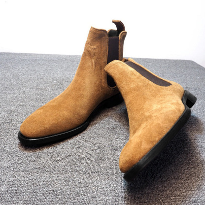 Comfortable Suede Chelsea Boots – Versatile Fashion Footwear | ColinShoes