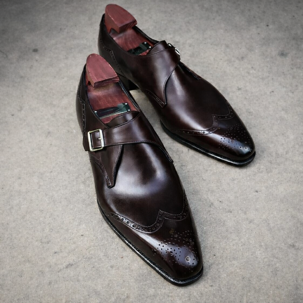 Brogue Monk Shoes for Wedding Executive