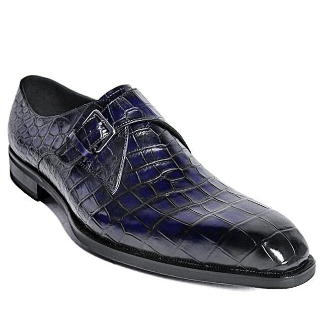 Brown Leather Oxford Shoes Ostrich Pattern Design | colinshoes