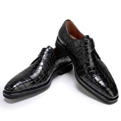 durable handmade monk strap shoes for men