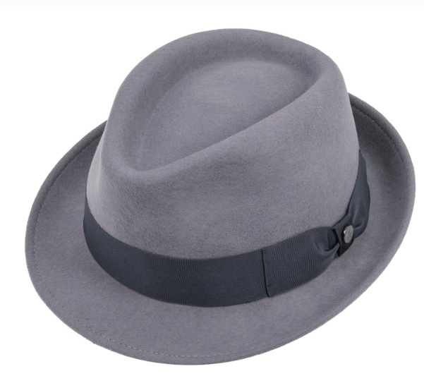 Wool Blend Fedora Hat in Classic Colors