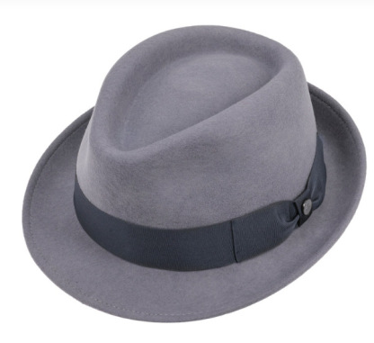 Wool Blend Fedora Hat in Classic Colors