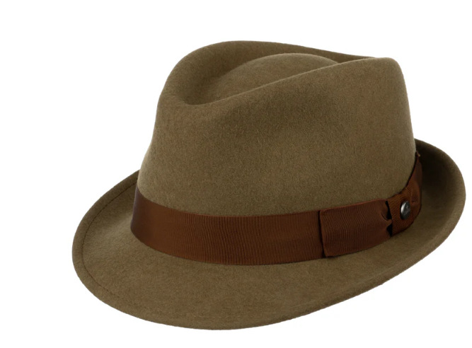 Wool Blend Fedora Hat in Classic Colors– colinshoes