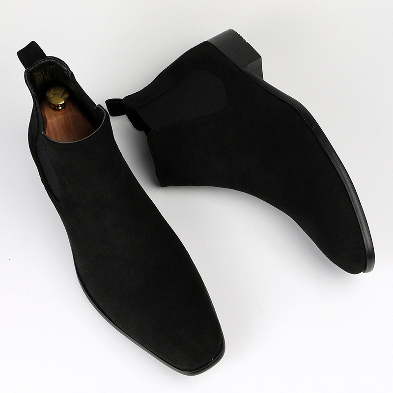 Men’s Suede Dress Boots – Classic Comfort | colinshoes
