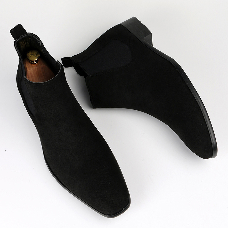Men’s Suede Dress Boots – Classic Comfort | colinshoes