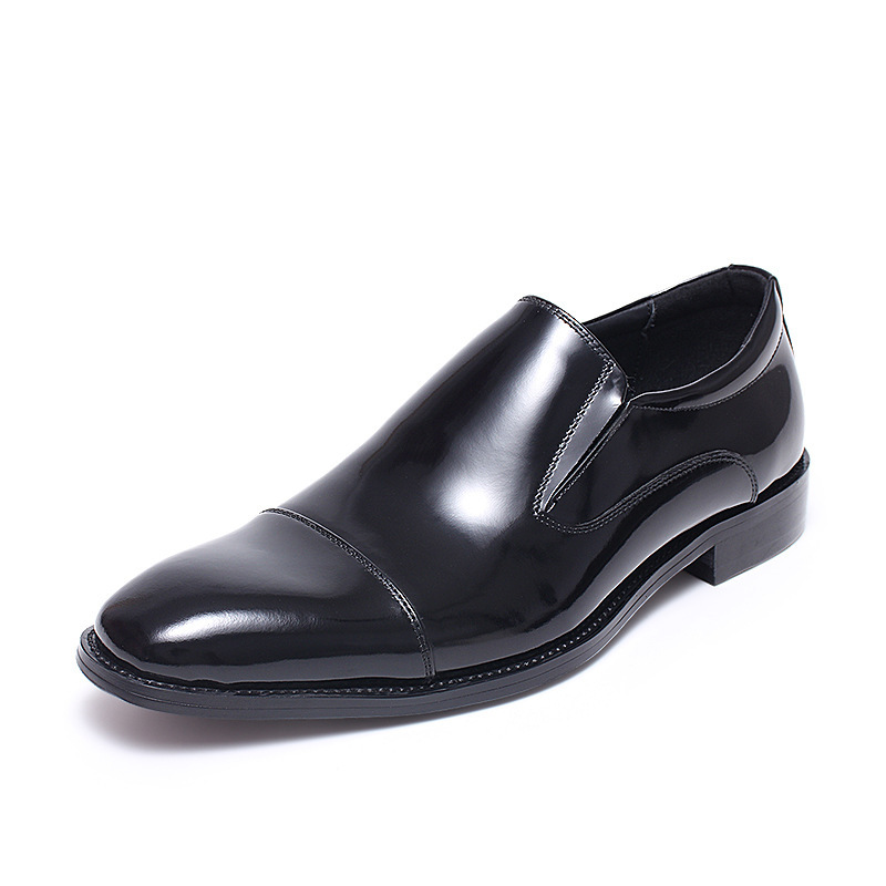 Exquisite Leather Business Wedding Dress Shoes 