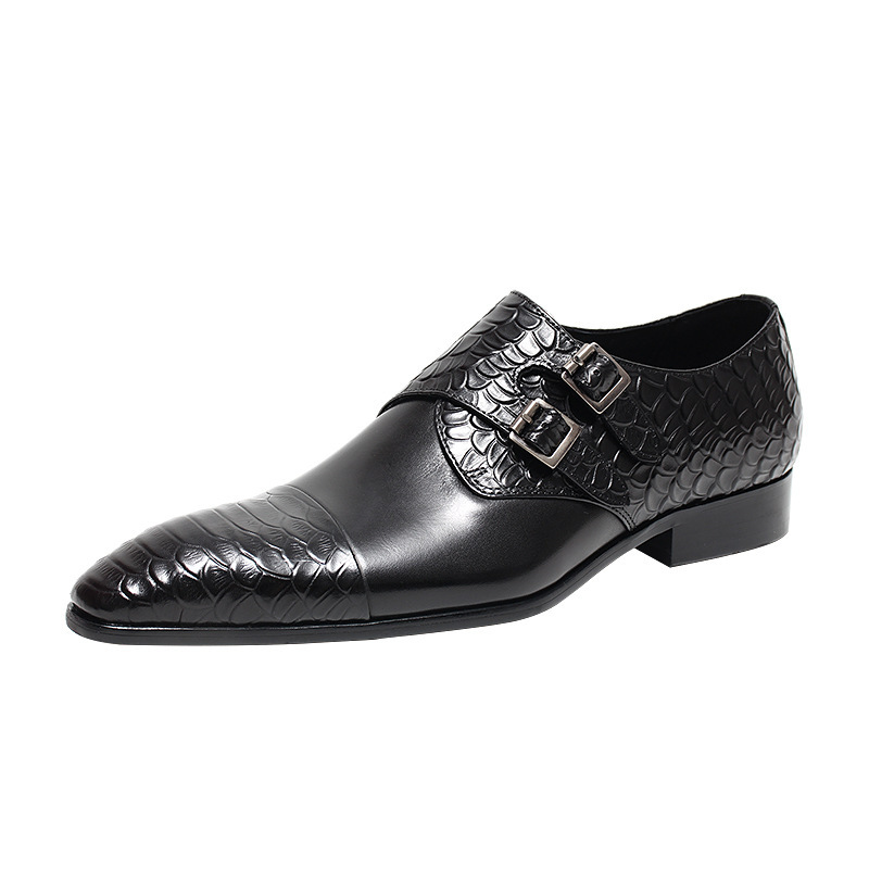 Elevate Your Presence Double Monk Strap Shoes