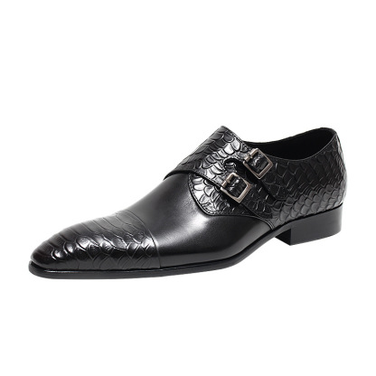 Elevate Your Presence Double Monk Strap Shoes