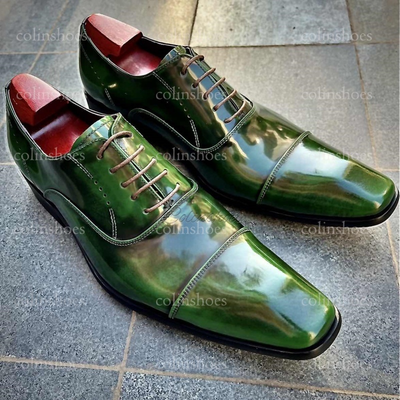 Premium Leather Cap Toe Oxford Shoes – ColinShoes