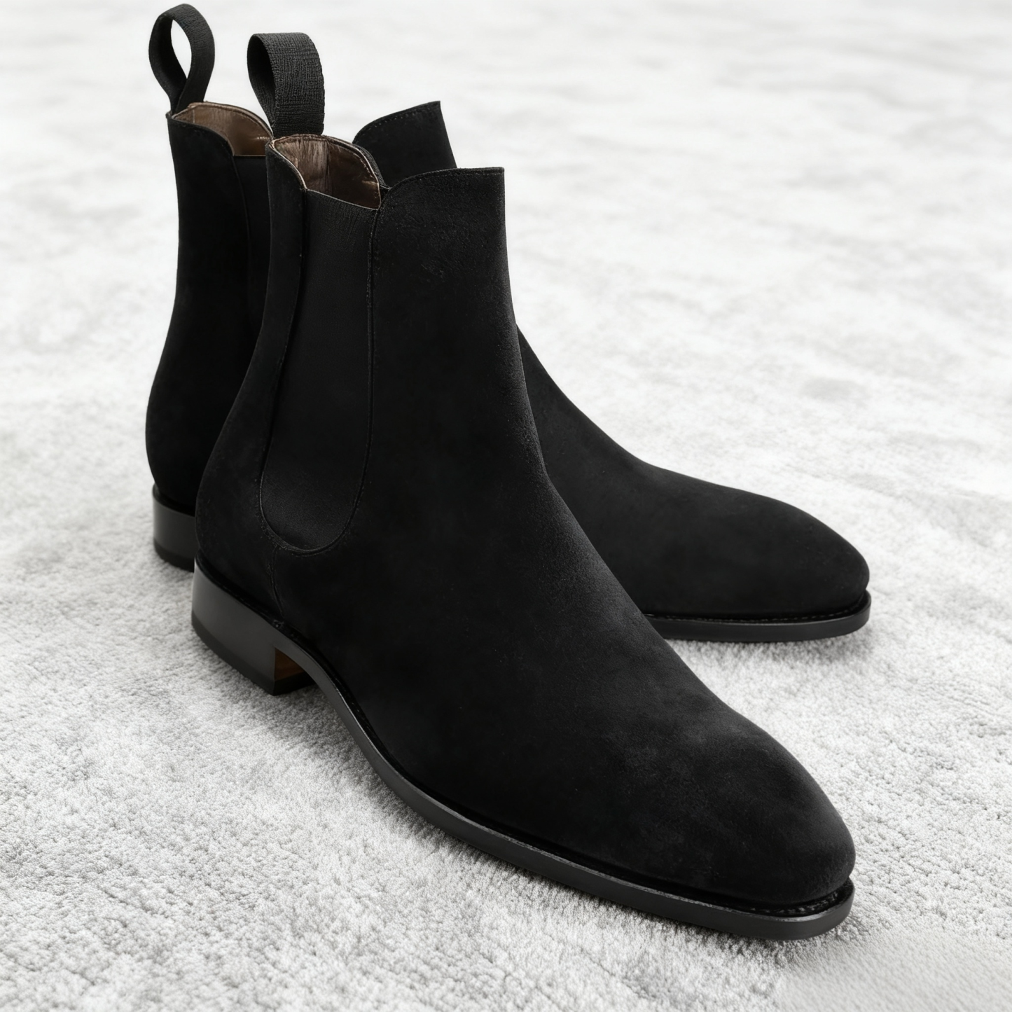 Tactile Warm Handcrafted Suede Chelsea Boots