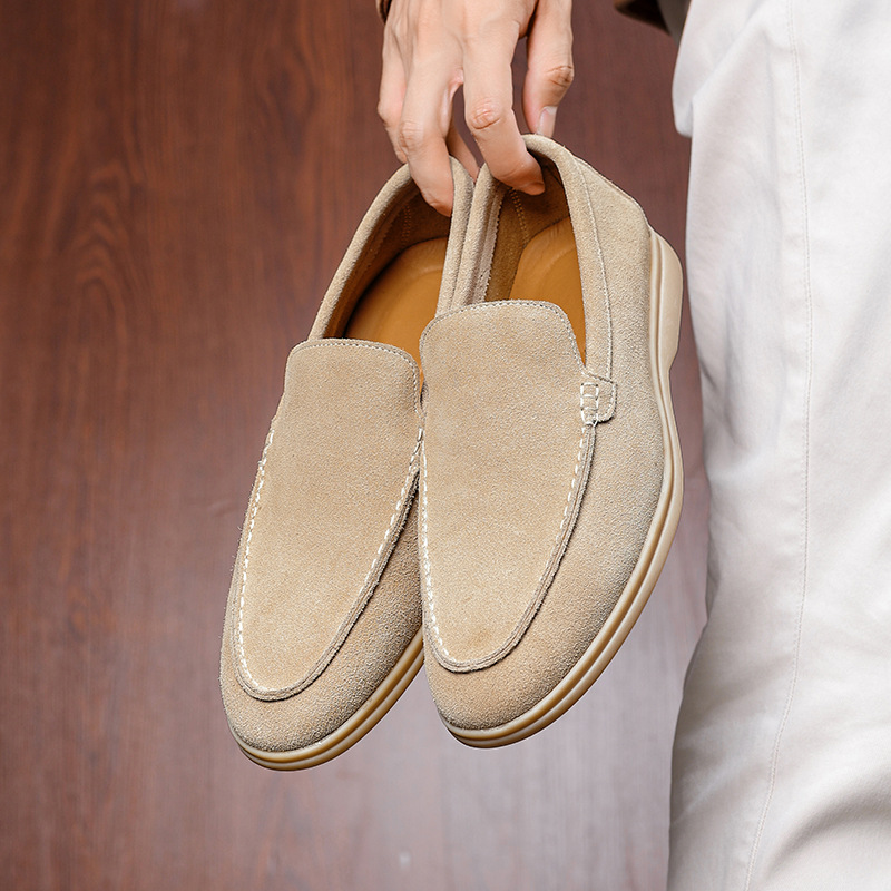 Everyday Wear Suede Slip-On Comfort Shoes