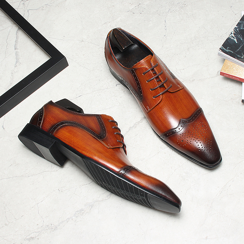 Command Respect Classic Brogue Oxford Shoes