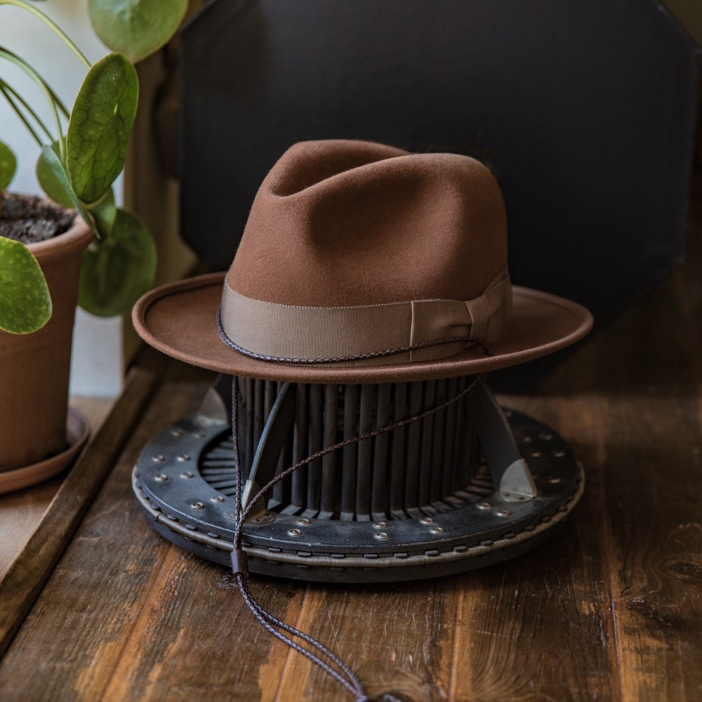 Timeless Wide Brim Cowboy Style Felt Western Hat