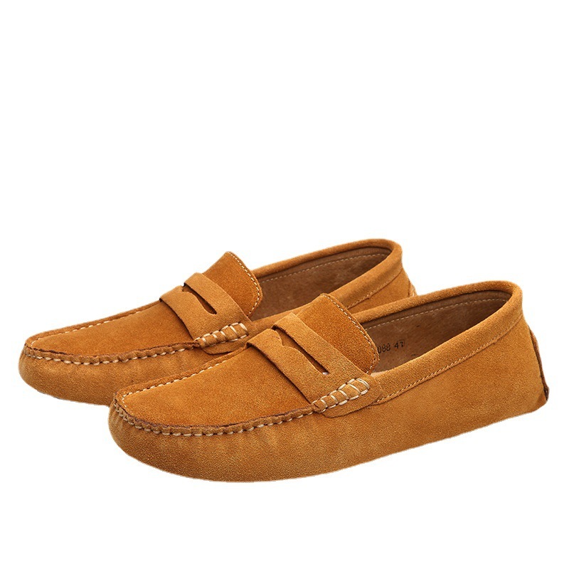 Lightweight Soft Suede All-Day Comfort Driver Loafers -Colinshoes