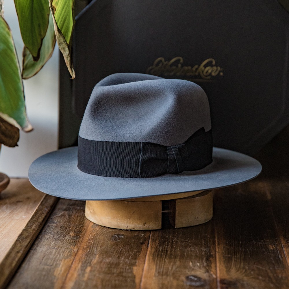 Vintage Style Wool Fedora Hat for Men
