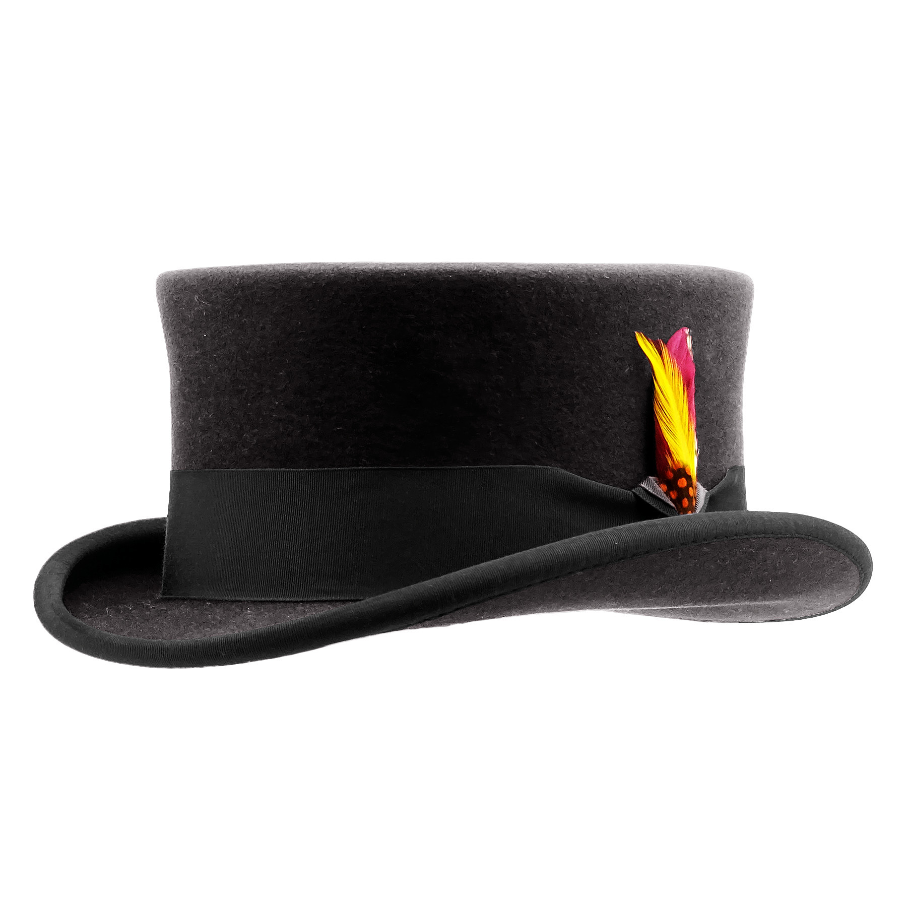 Timeless Gentleman Style Wool Felt Top Hat for Men
