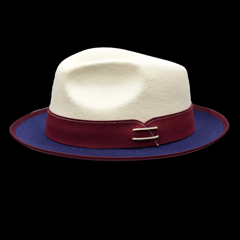 Premium Wool Felt Fedora Hat – Timeless Black | Colinshoes