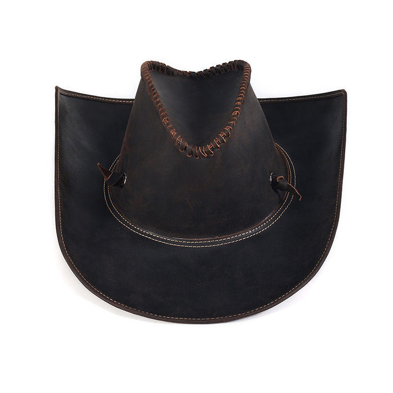 Genuine Leather Cowboy Hat | Vintage Western Style | colinshoes