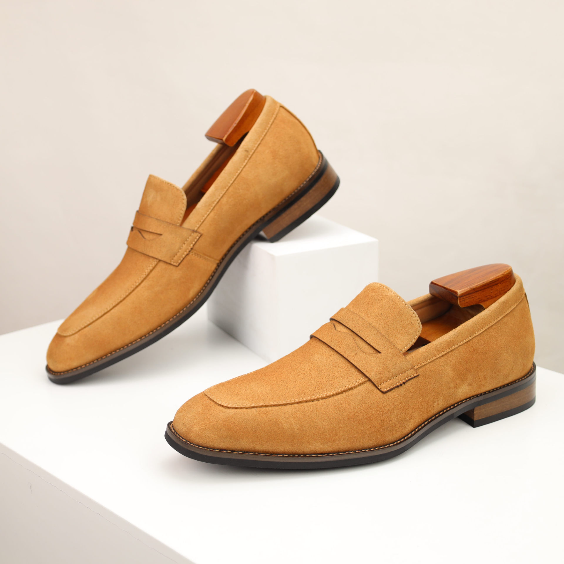 Daily Wear Men’s Suede Penny Loafers