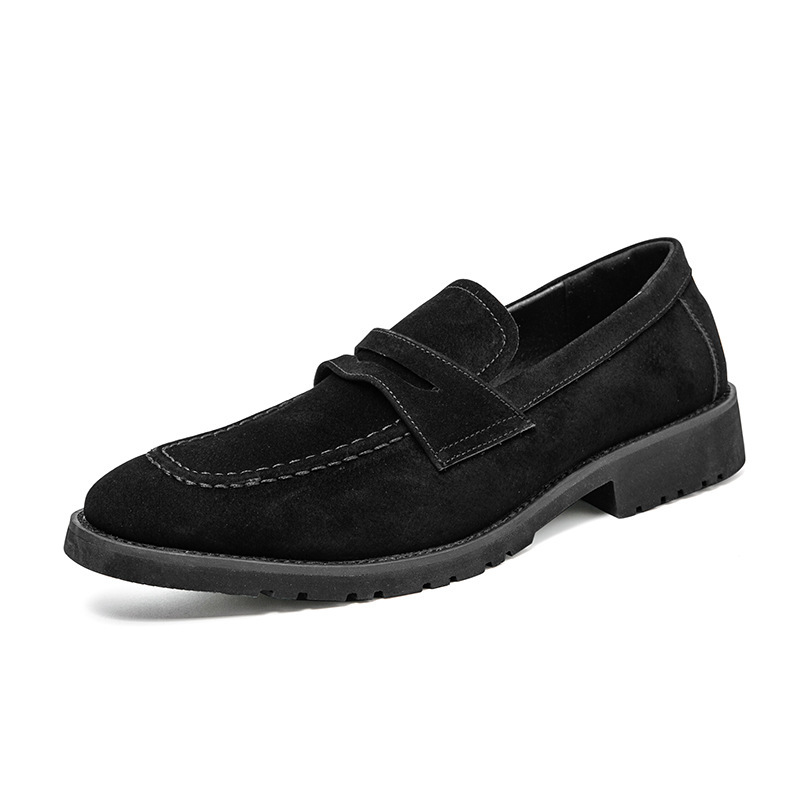 Your All-Day Everywhere Suede Moc Penny Loafers-Colinshoes