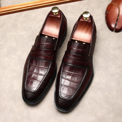 Luxury Goodyear Loafers – Exotic Leather Design | ColinShoes