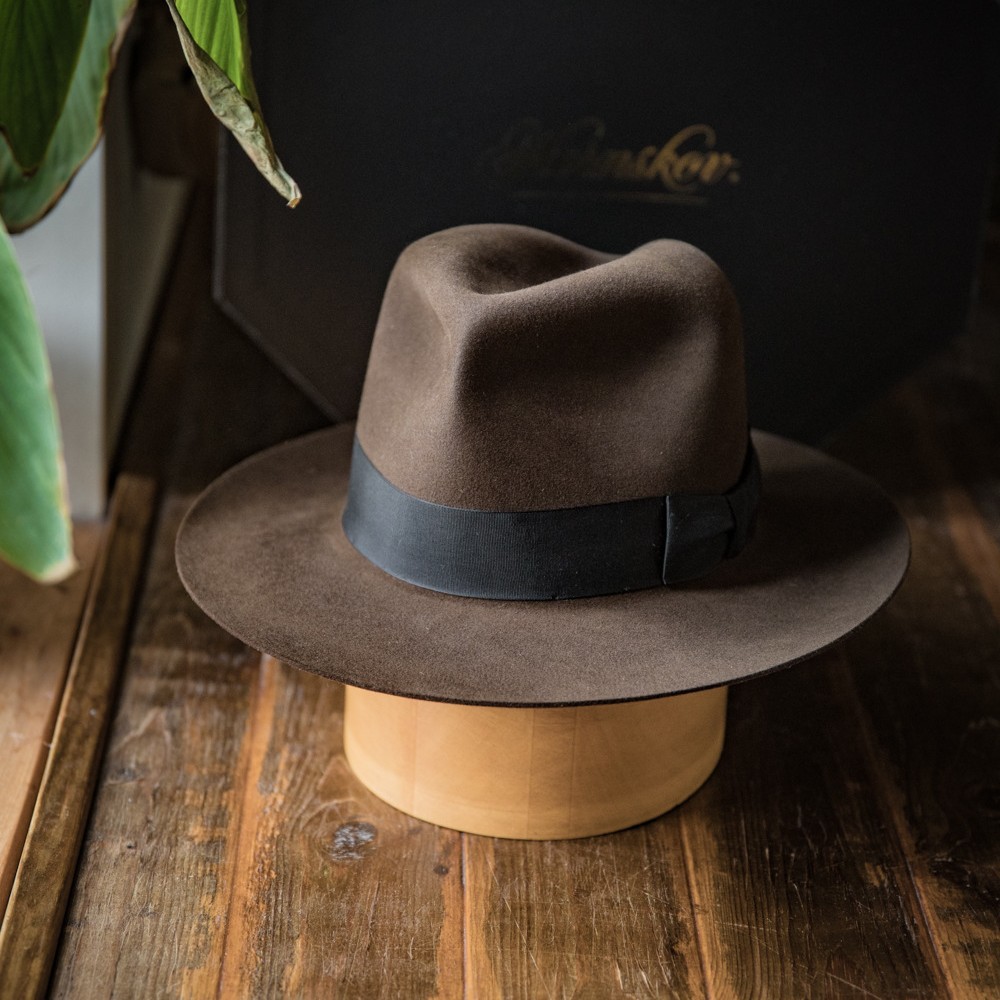 Vintage Style Wool Fedora Hat for Men