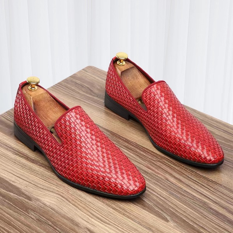 Men’s Woven Loafers | Lightweight Slip-On Shoes for Casual & Summer | colinshoes