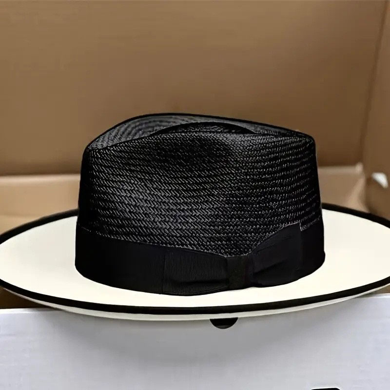 Men’s Classic Western Felt Hat with Turquoise Chain | colinshoes