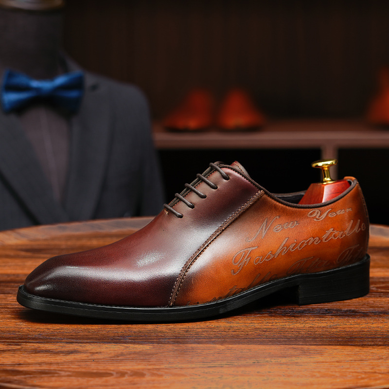 Your Rebel 2-Tone Engraved Accents Oxfords-Colinshoes