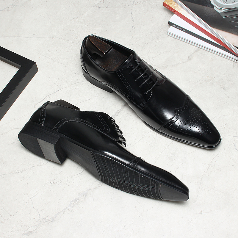 Command Respect Classic Brogue Oxford Shoes