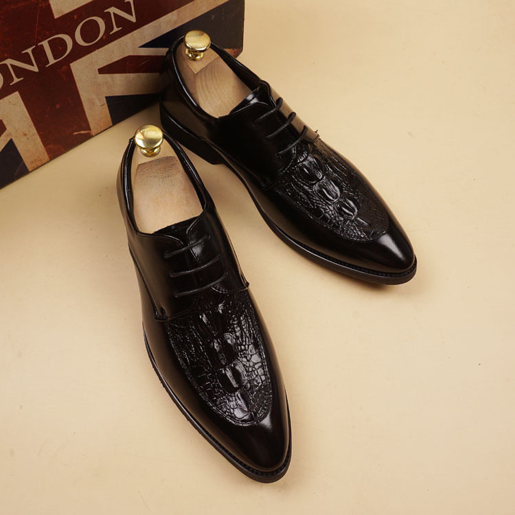 Croc-Embossed Luxury Look Budget Horsebit Loafers-Colinshoes