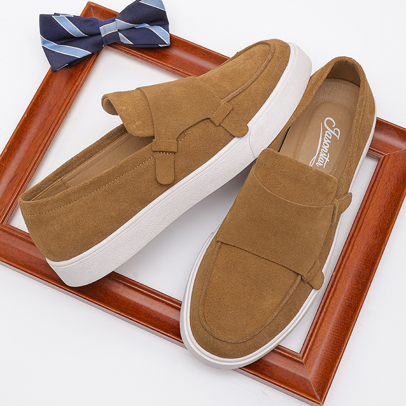 Relaxed Elegance Suede Casual Loafers for Everyday Comfort