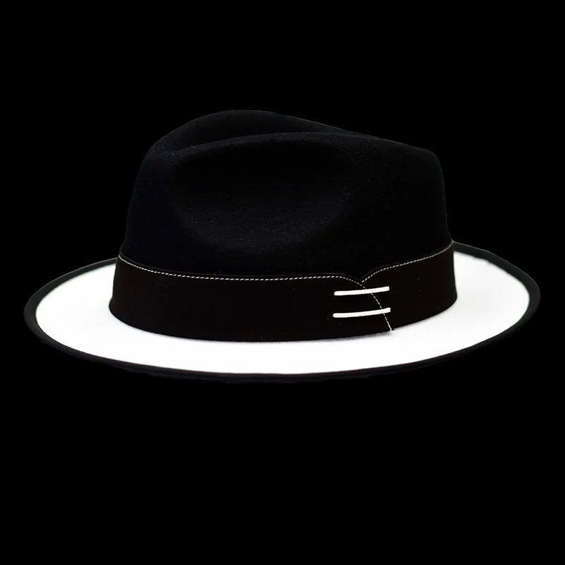 Bold Designer Felt Fedora Hat for Men