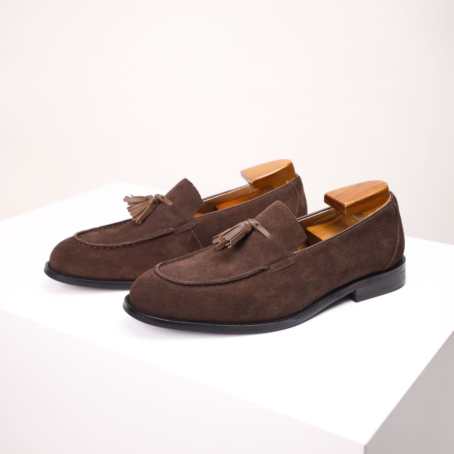 Effortless Wear Suede Tassel Loafers for Men