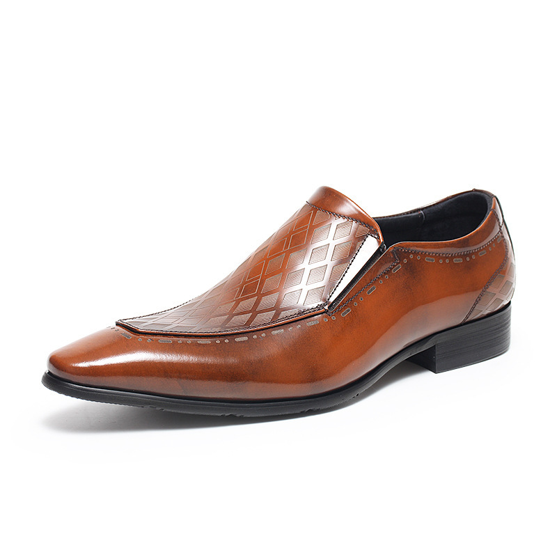 Luxury Diamond Quilted Leather Loafers-Colinshoes