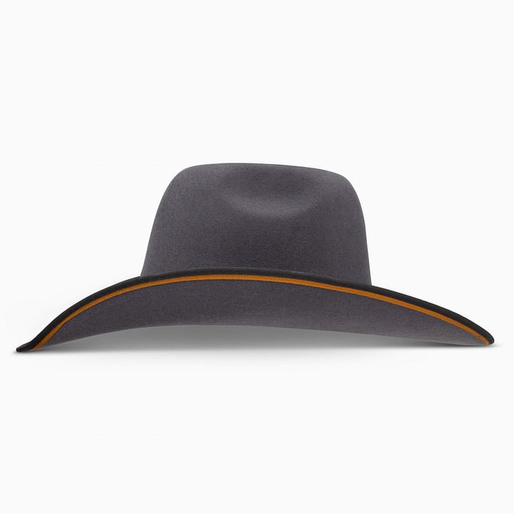 All Seasons Wide Brim with Feather Detail