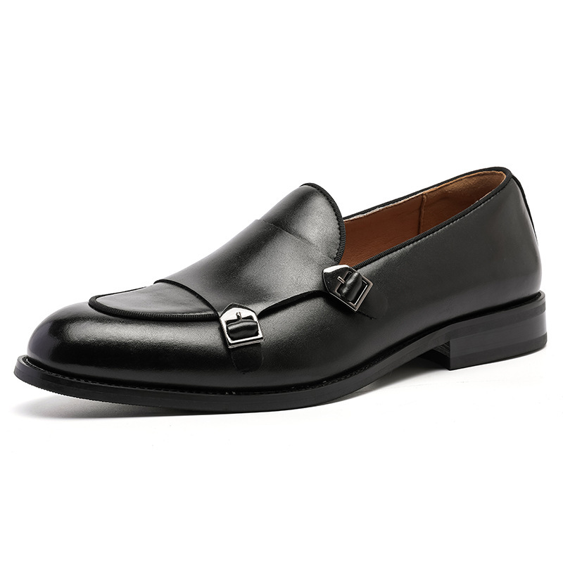 Mid Formal Double Monk Strap Loafer Slip-On