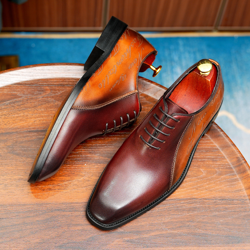 Your Rebel 2-Tone Engraved Accents Oxfords-Colinshoes