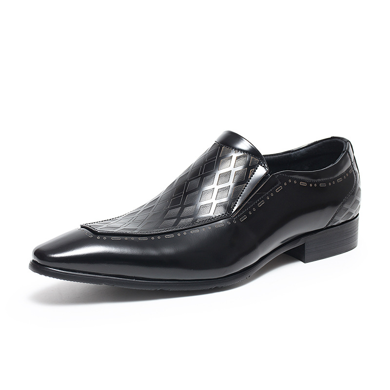 Luxury Diamond Quilted Leather Loafers-Colinshoes